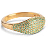 Enamel Sparkling Mary Ring Green