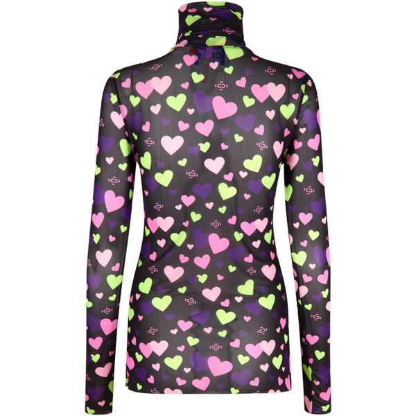 Cras Koby Bluse Multi Logo Hearts