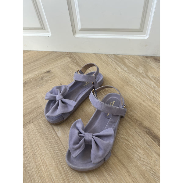 Copenhagen Shoes By Josefine Valentin Sky And Diamonds 23 Suede Sandal Lavender