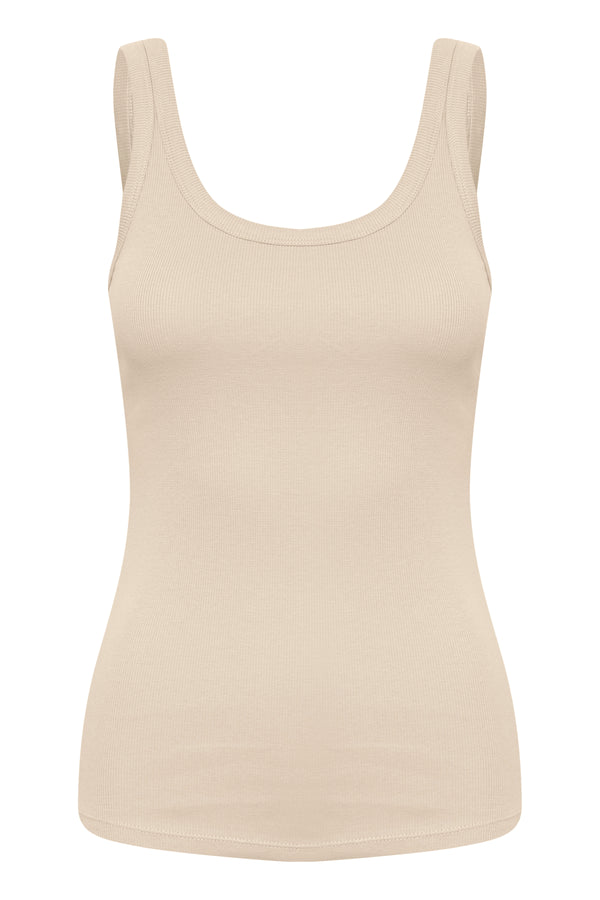 Gestuz U-Neck Top Pure Cashmere