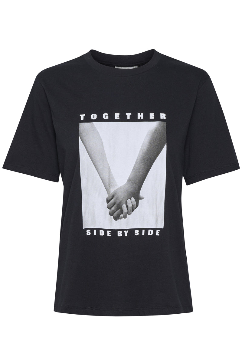 Gestuz Lokk Together T-shirt Black