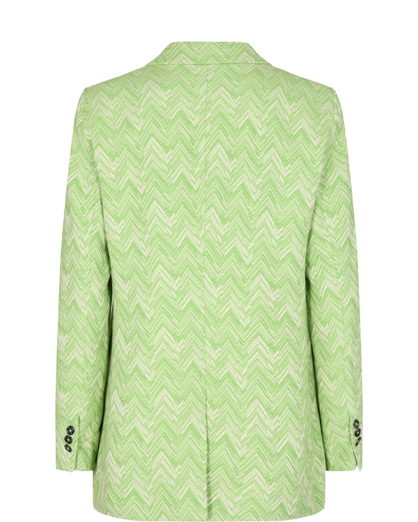 Mos Mosh Ivory Leela Blazer Arcadian Green