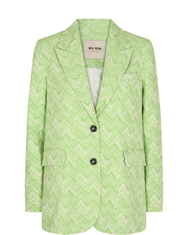 Mos Mosh Ivory Leela Blazer Arcadian Green