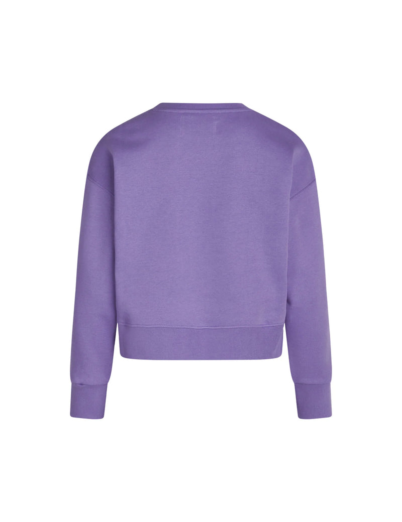 Mads Nørgaard Organic Tilvina Sweatshirt Paisley Purple
