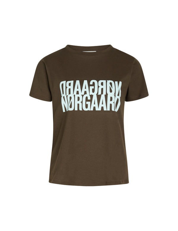 Mads Nørgaard Single Organic Trenda T-shirt Wren