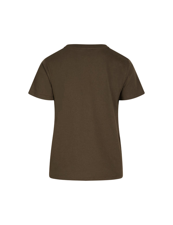 Mads Nørgaard Single Organic Trenda T-shirt Wren