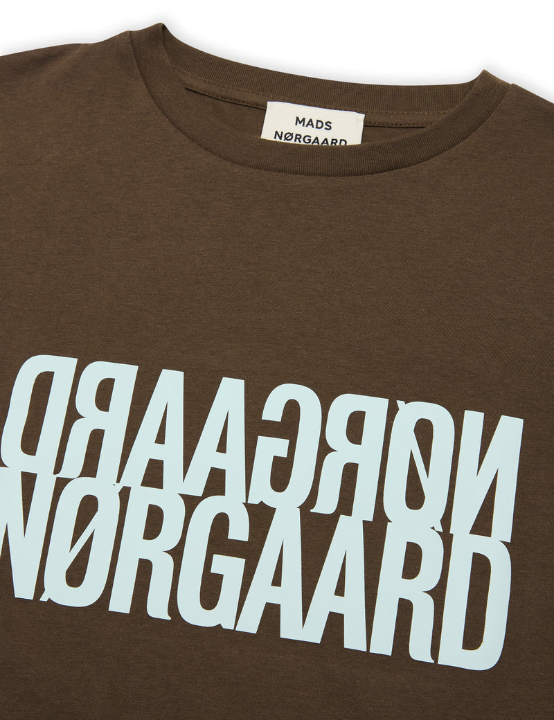 Mads Nørgaard Single Organic Trenda T-shirt Wren