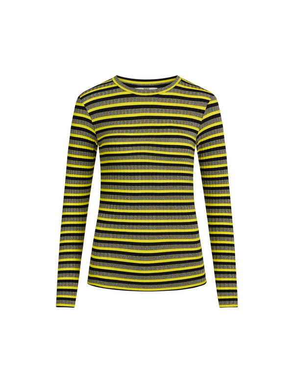 Mads Nørgaard Stripe Tuba Top Stripe Winter Moss