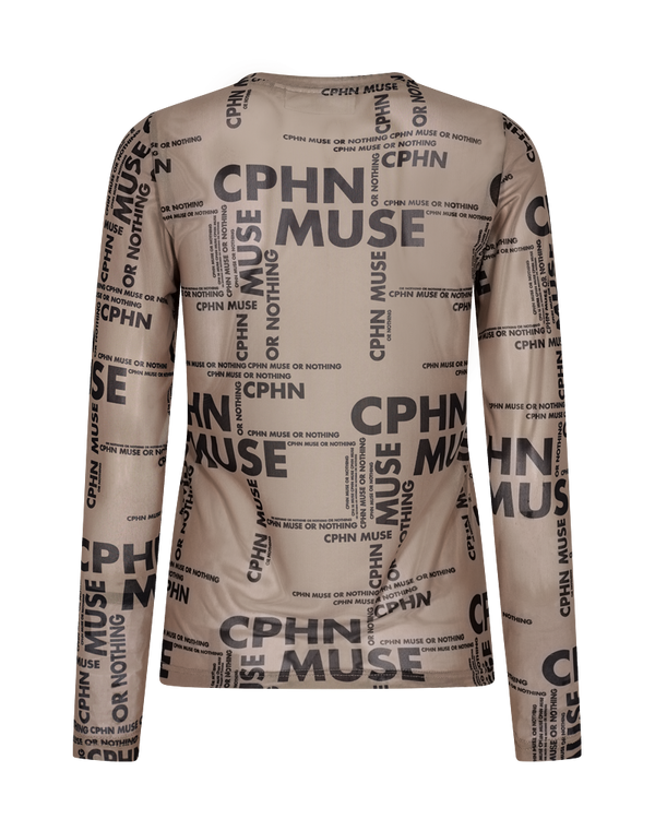 Copenhagen Muse Cora Bluse Tinder Wolf W Black