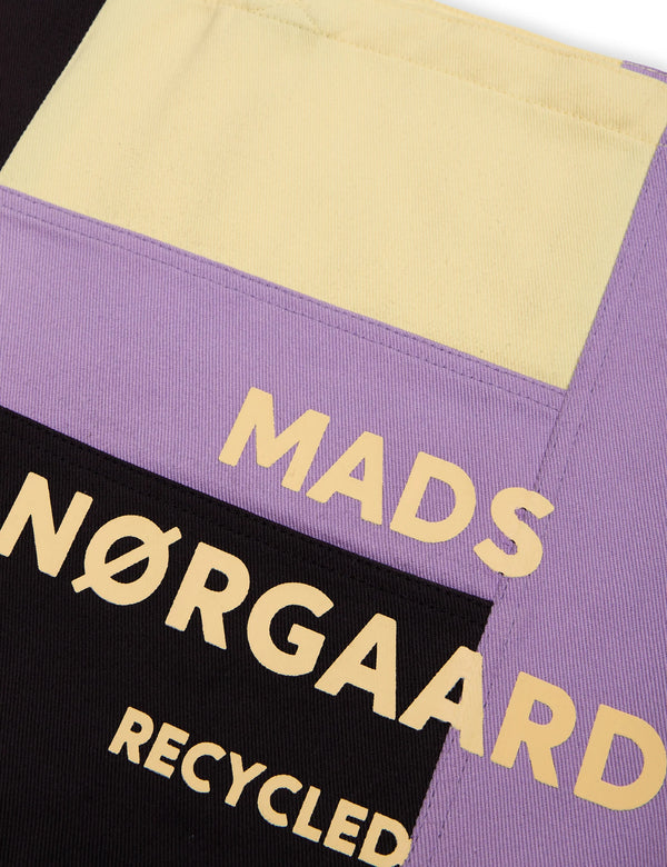 Mads Nørgaard Recycled Boutique Athene Taske Multi Double Cream