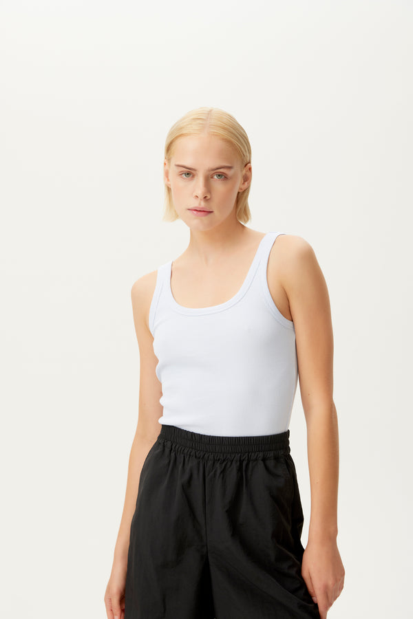 Gestuz Drew U-Neck Top  Bright White