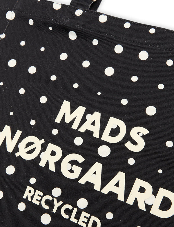 Mads Nørgaard Recycled Boutique Athene Taske Mini Dot Play AOP/Black