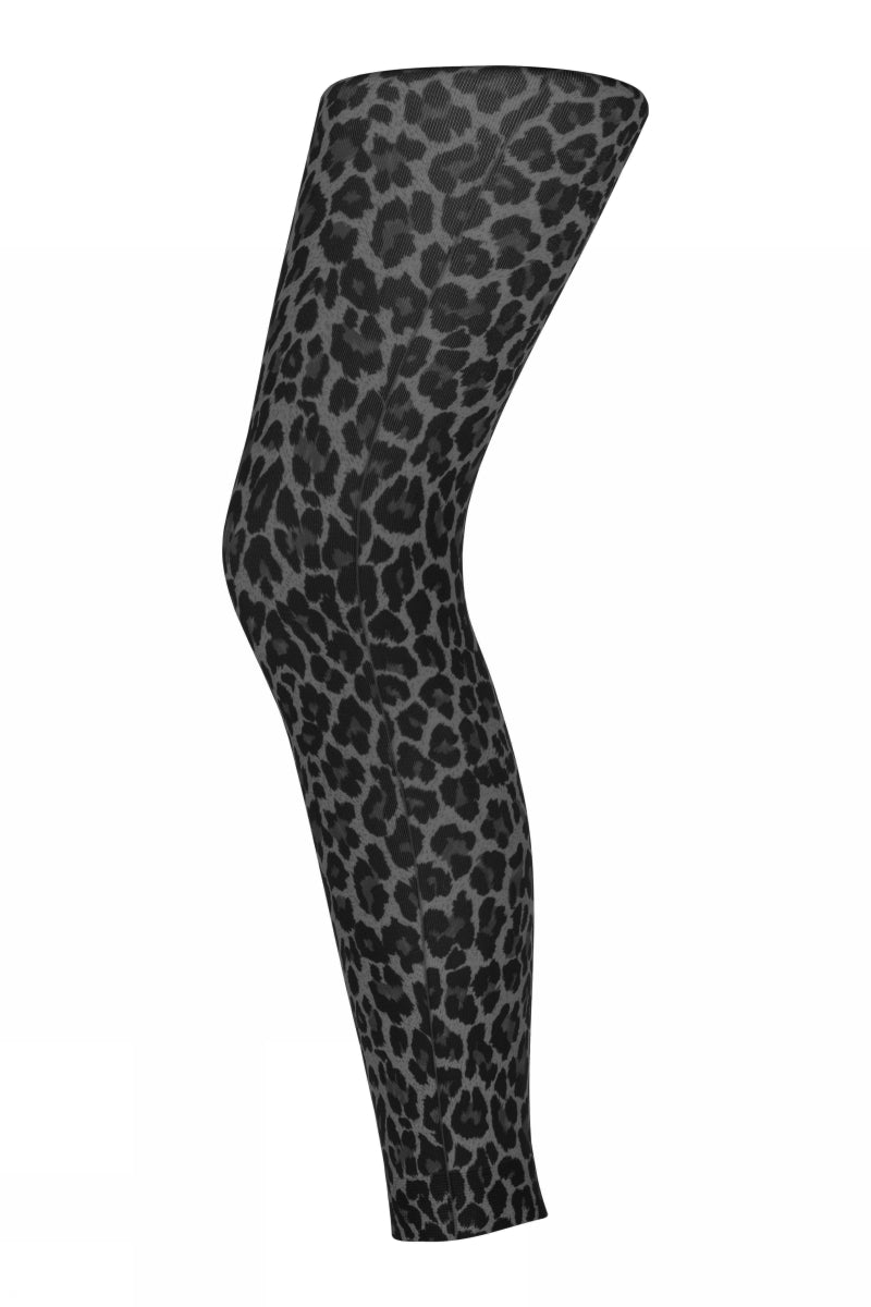 Sneaky Fox Leopard Leggings Antracite