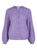 Object Ophelia Strik Cardigan Aster purple