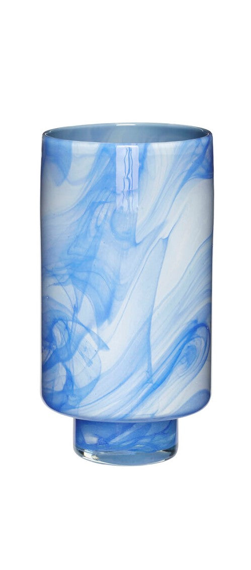 Hübsch Cloud Vase Blue Stor