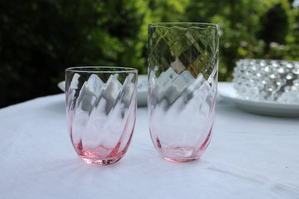 Anna Von Lipa Swirl Vandglas Rosa