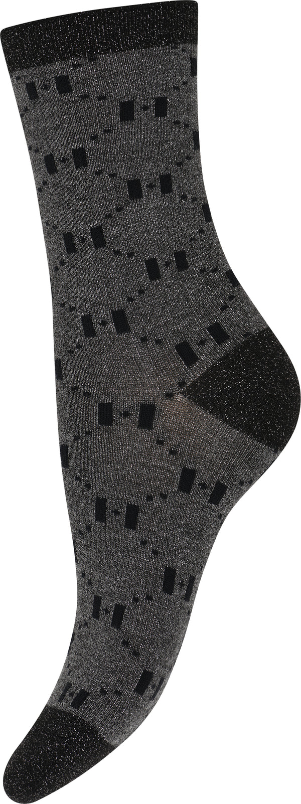 Hype The Detail Fashion Glitter Strømper Grey