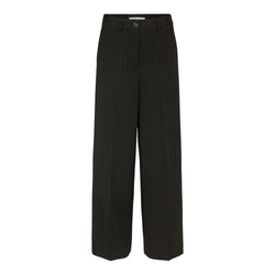 Co'Couture Wide Pinstripe Bukser Black