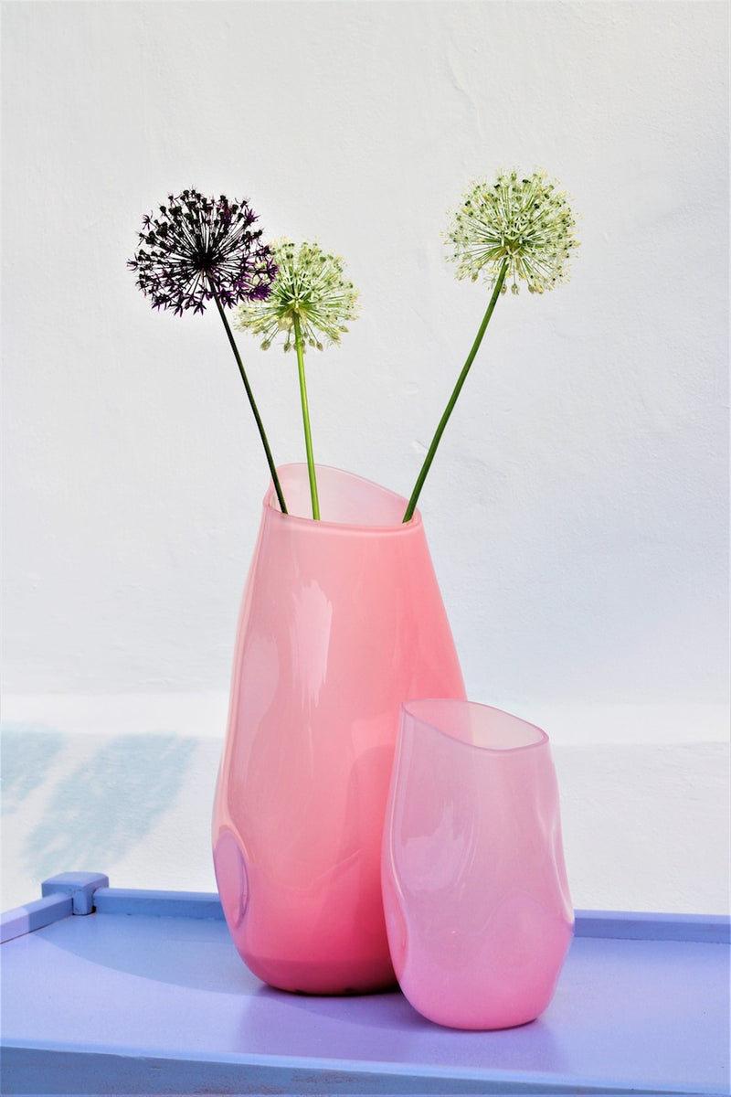 Anna Von Lipa Squeeze Vase Color Bar 38 cm Soft Rosa