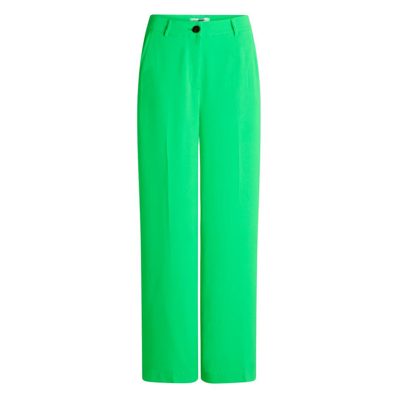 Co'Couture New Flash Wide Bukser Vibrant Green