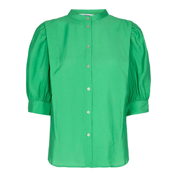 Co'Couture Callum S/S Wing Bluse Vibrant Green