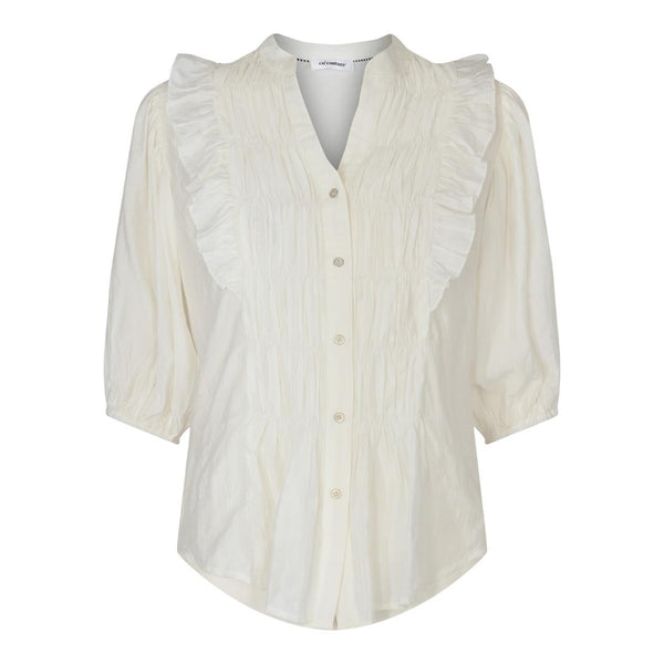 Co'Couture Avery Smock Skjorte Off White