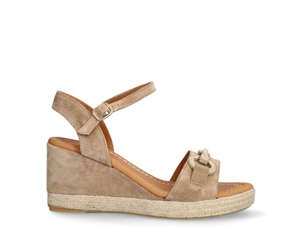 Billi Bi A4451 Espradril Sandal Chameau Babysilk Suede