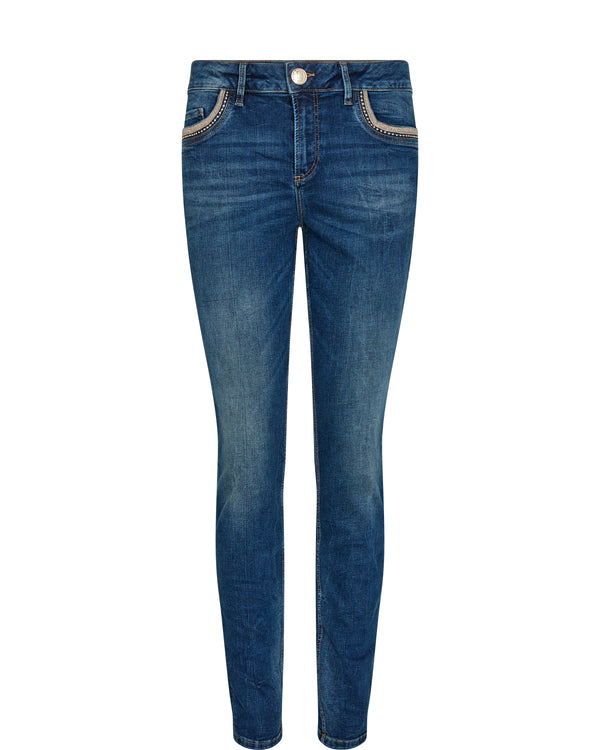 Mos Mosh Bradford Glam Jeans Blue