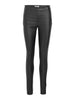 Object Belle MW Coated Leggings Black Glitter