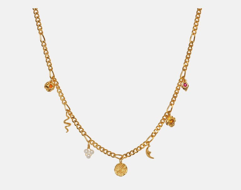 July Necklace Gold