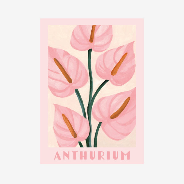 If Walls Could Talk Plakat Anthurium