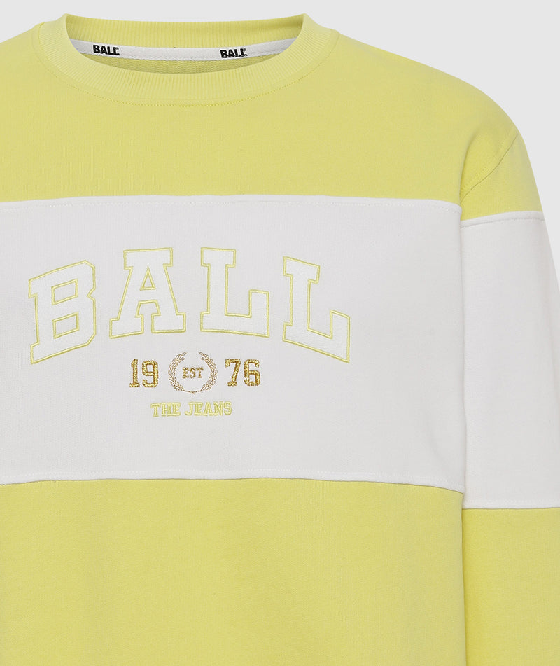 Ball J. Montana Sweatshirt Sun Yellow