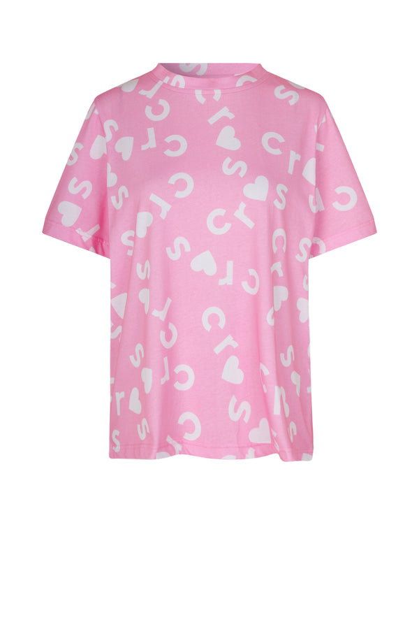 Cras Anita T-shirt Pink Moon