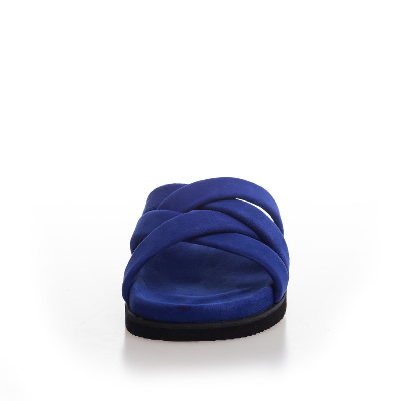 Copenhagen Shoes Soul Suede Sandal Electric Blue
