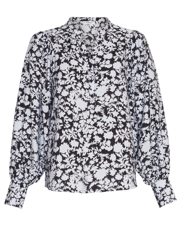 Moss Copenhagen Della Ladonna Top Arctic Ice Flowr