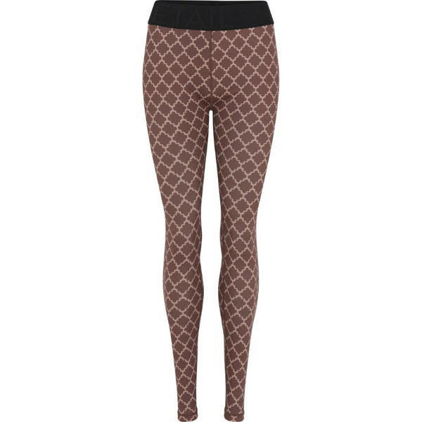 Hype The Detail Printed Leggings Brown