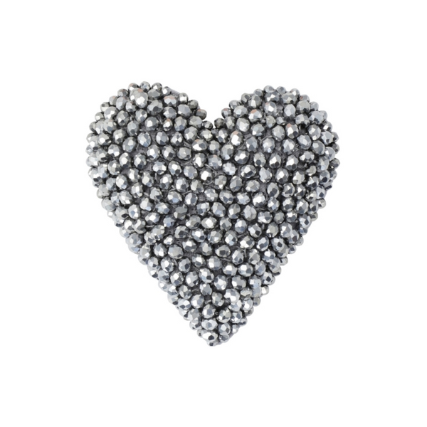 Custommade Ziva Heart Broche Silver