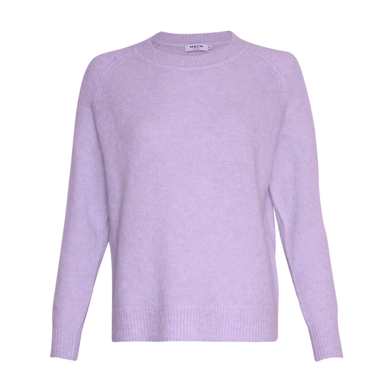 Moss Copenhagen Maimee Mohair O Strik P Purple Mel