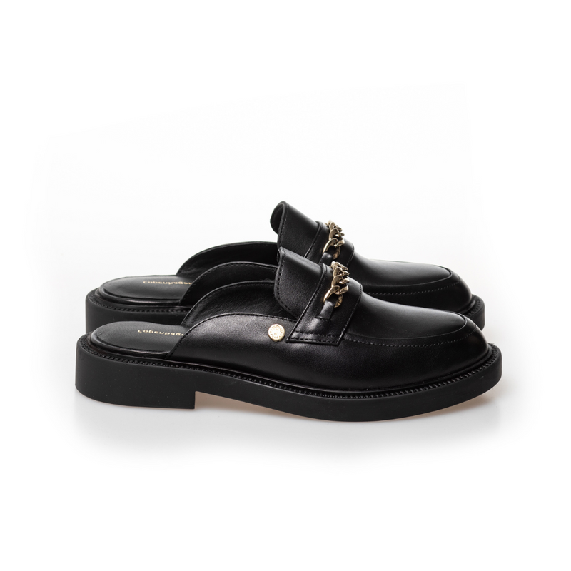 Copenhagen Shoes My Vibes Chain Loafers Black