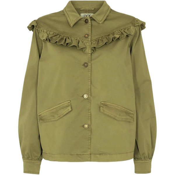 Ivy Copenhagen Karmey Frill Jakke New Army