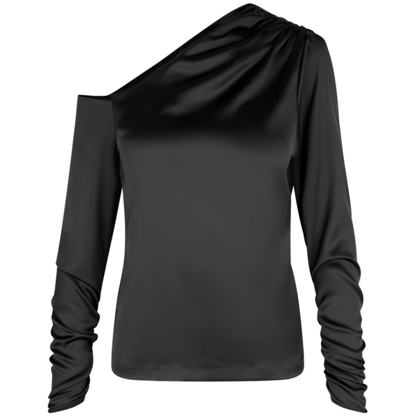 Notes Du Nord Frances Drape Bluse Noir