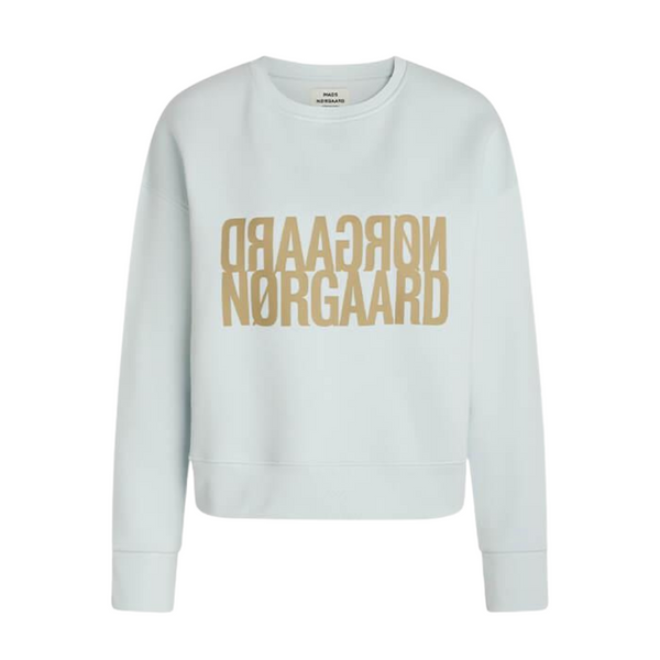 Mads Nørgaard Organic Sweat Tilvina Sweatshirt Ballad Blue