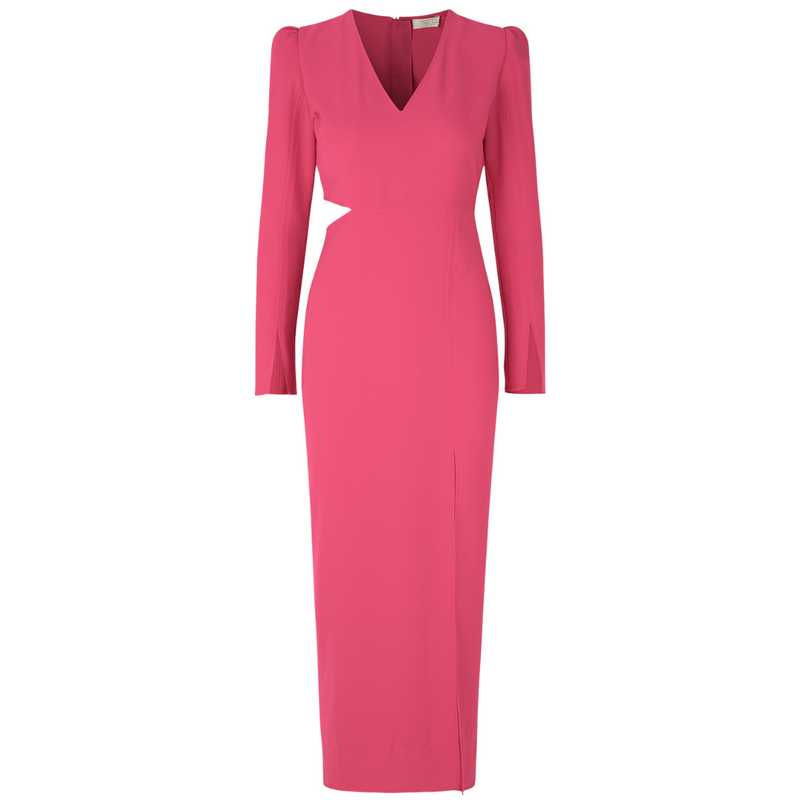 Notes Du Nord Oliana V-neck Kjole Pink Passion