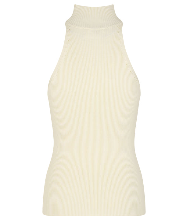 Notes Du Nord Dora Knitted Top Buttercream