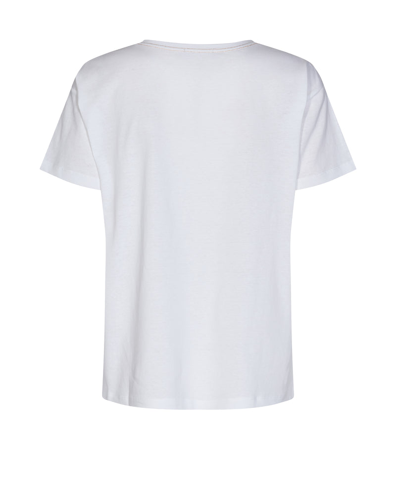 Mos Mosh Mex O T-Shirt White
