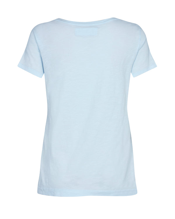 Mos Mosh Arden Organic O-SS T-Shirt Skywriting