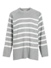 Object Ester LS Strik Light Grey Melange