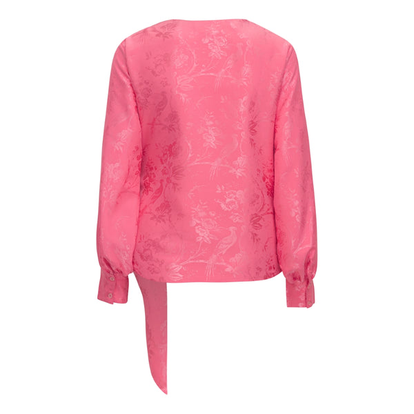 Karmamia Copenhagen Ines Bluse Provence Jacquard Pink