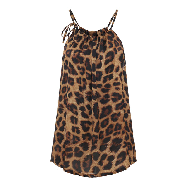 Karmamia Copenhagen Leopard Tie Top