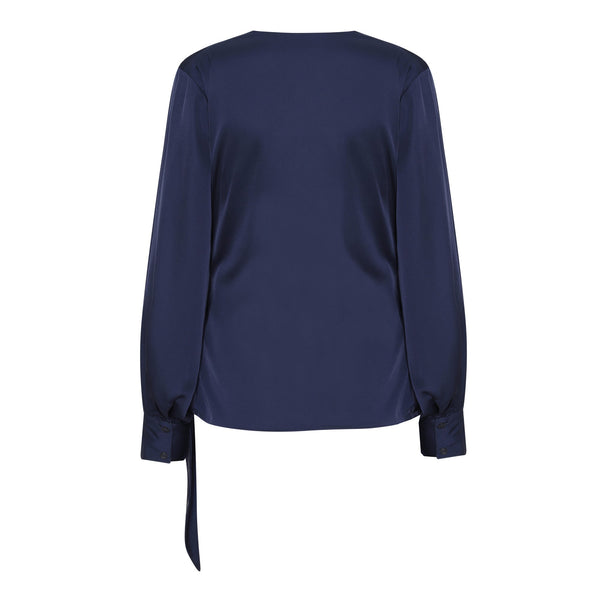 Karmamia Copenhagen Ines Bluse Navy